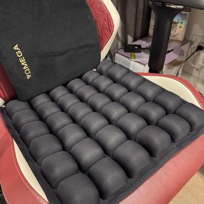 Customer photo of the Morph cushion in use