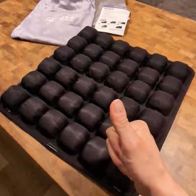 Customer photo of the Morph cushion in use
